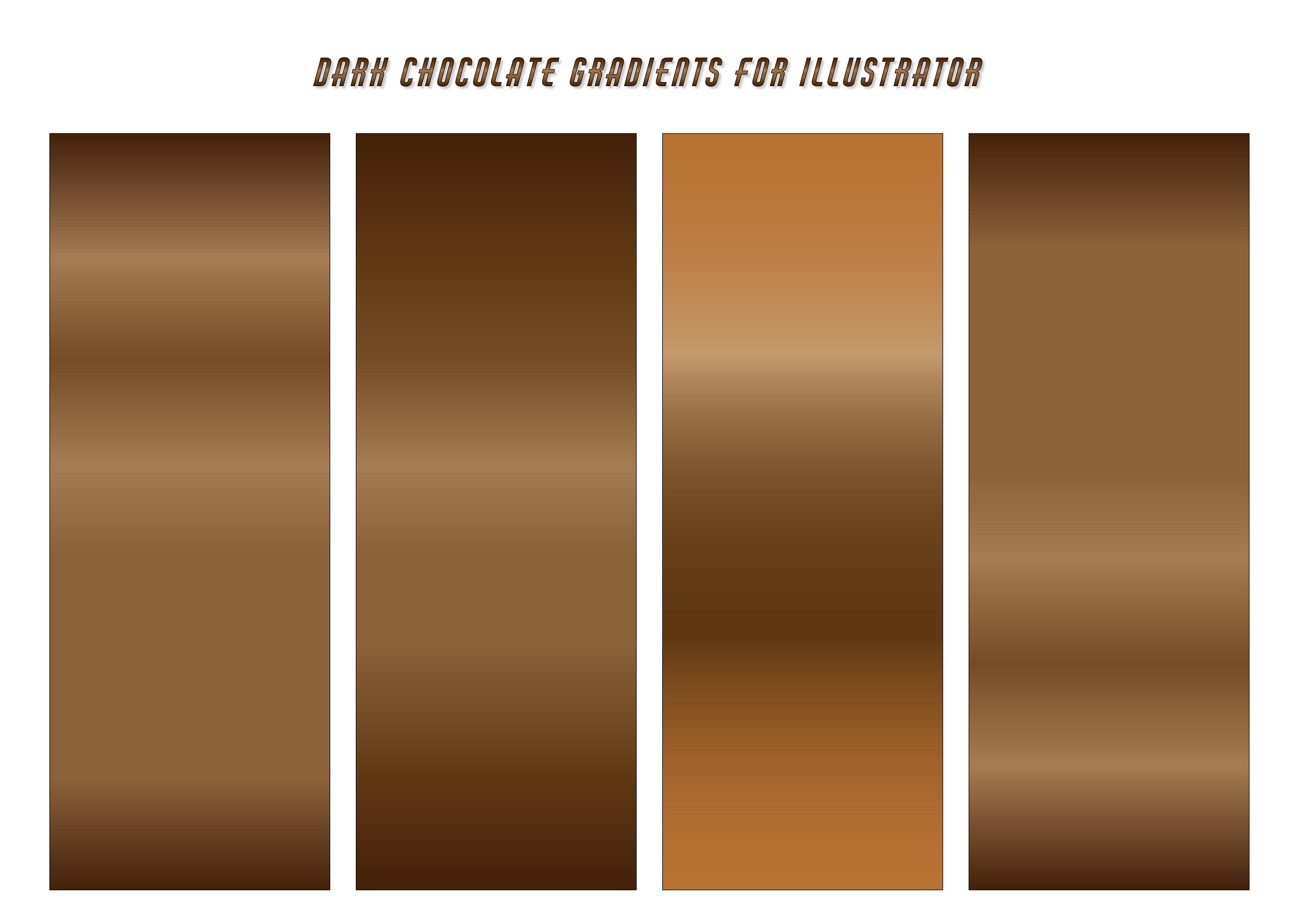 gradientes de color marrón chocolate oscuro Descargar Vectores Gratis