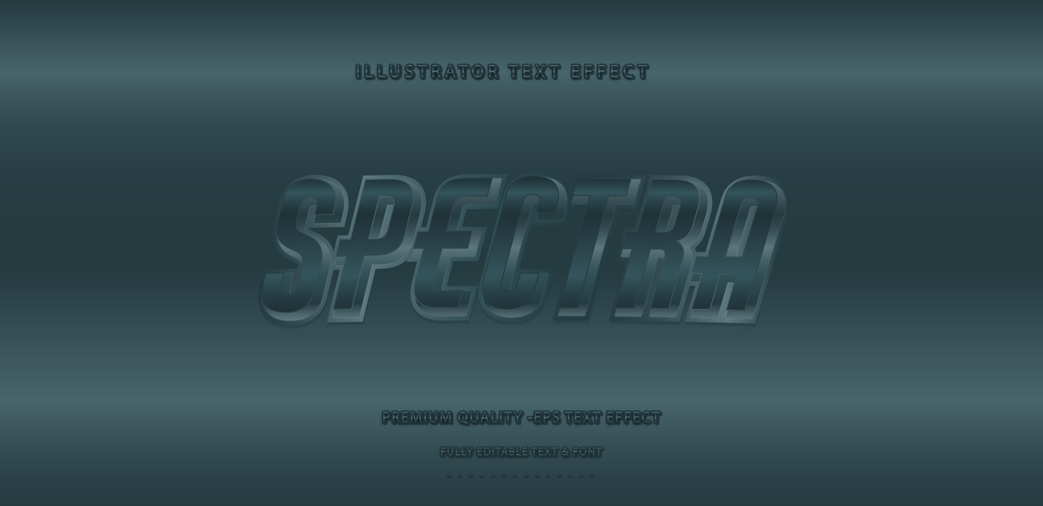 Shiny Dark Blue Grey ''Spectra'' Text Style Download Free Vectors