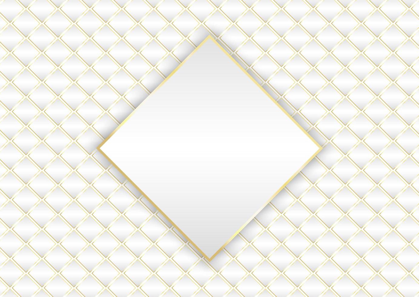 Elegant background in gold and white vector