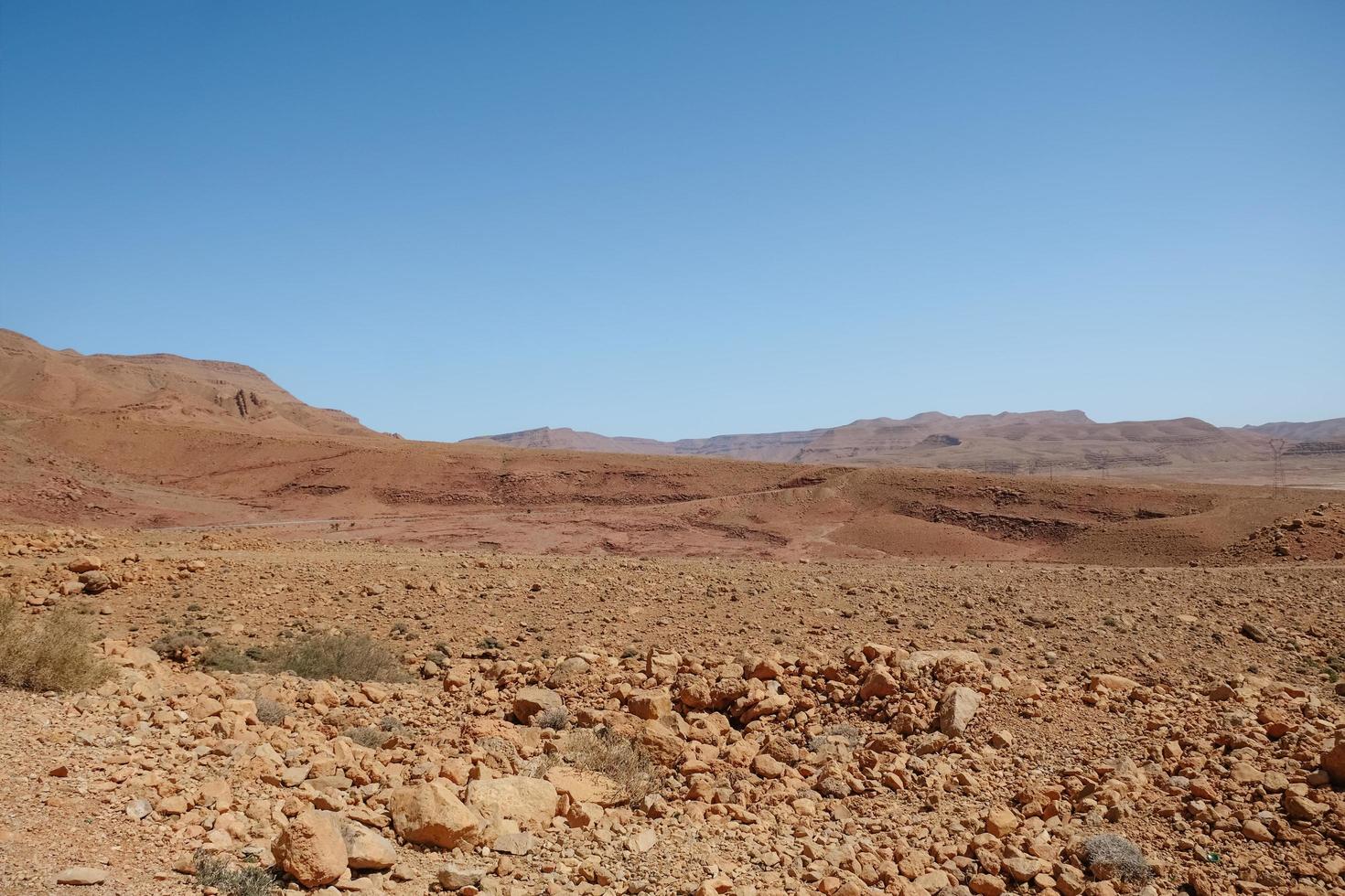 desierto de tierra de sequía foto