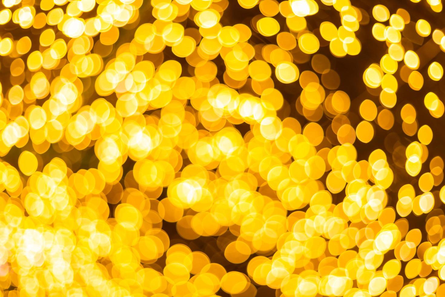 Colorful golden bokeh photo