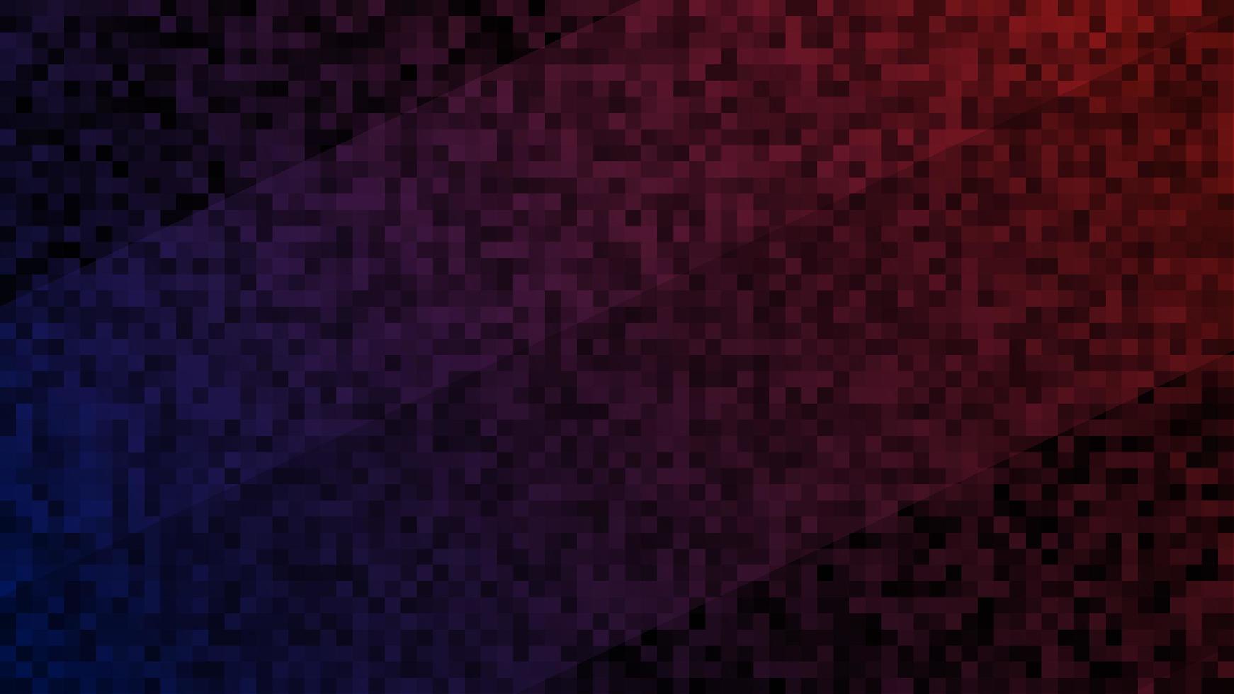 Dark gradient digital pixel design vector