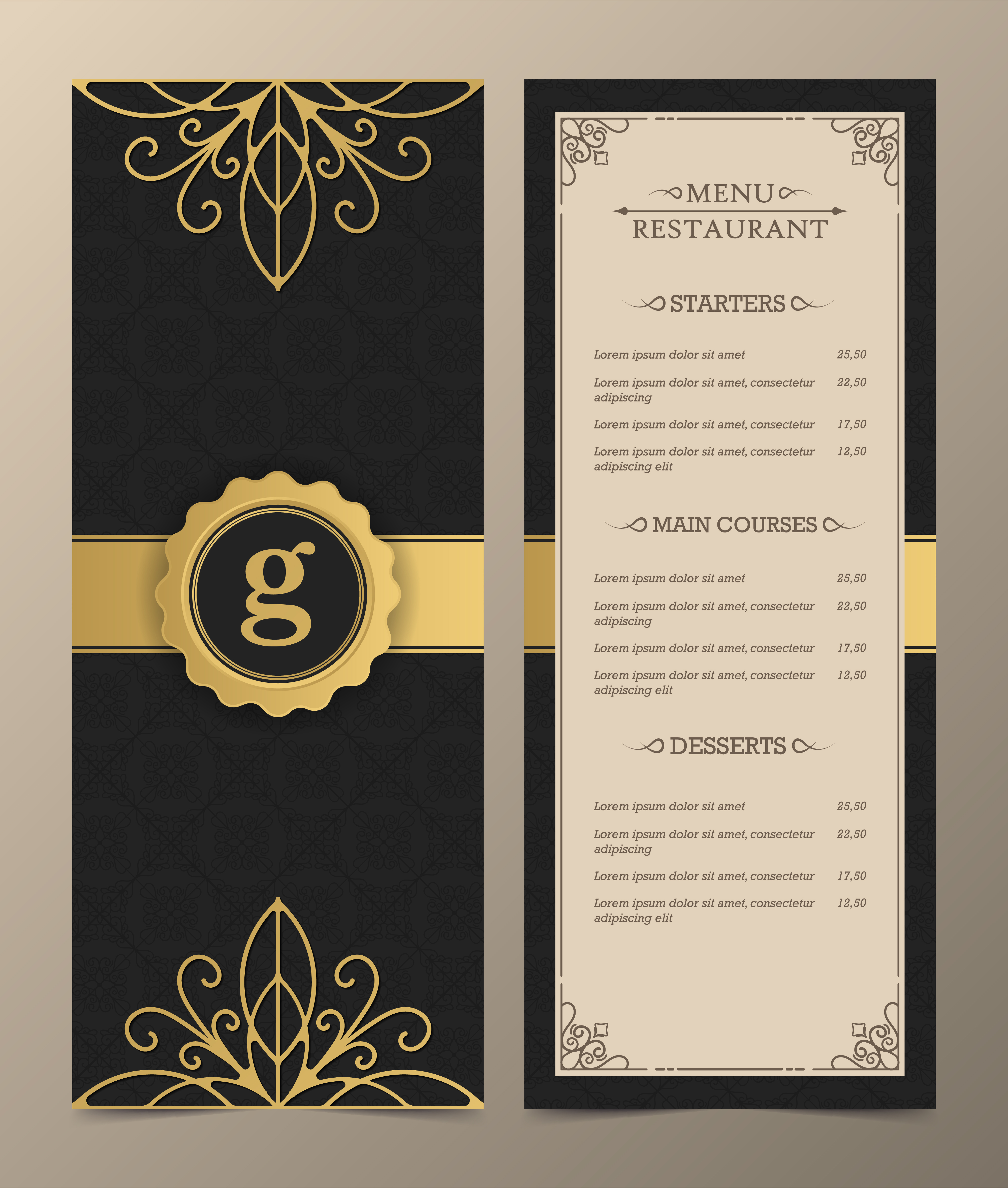 Luxury Menu Design luxury-menu-design