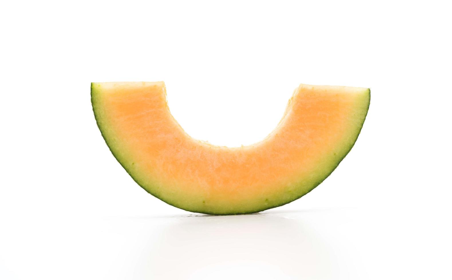 Slice of cantaloupe photo