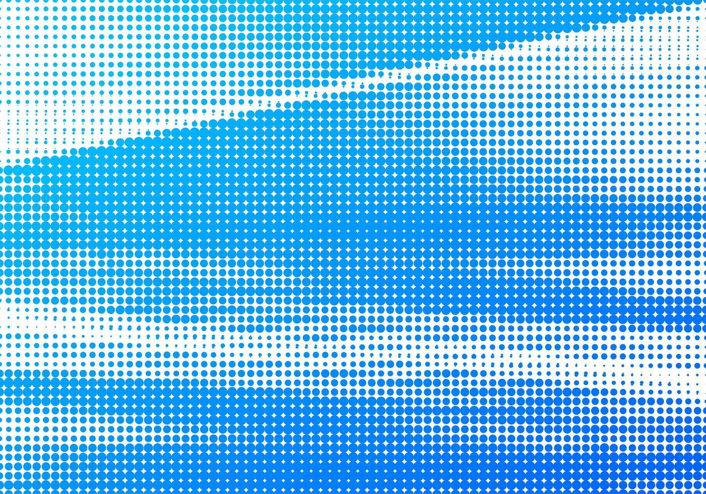 Abstract dotted blue and white design vector