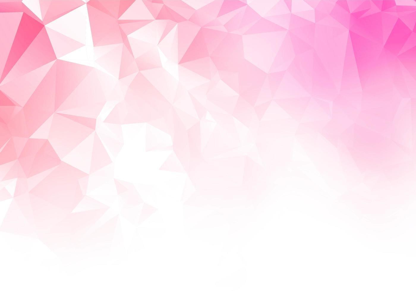 Elegant colorful low poly triangle shapes design vector