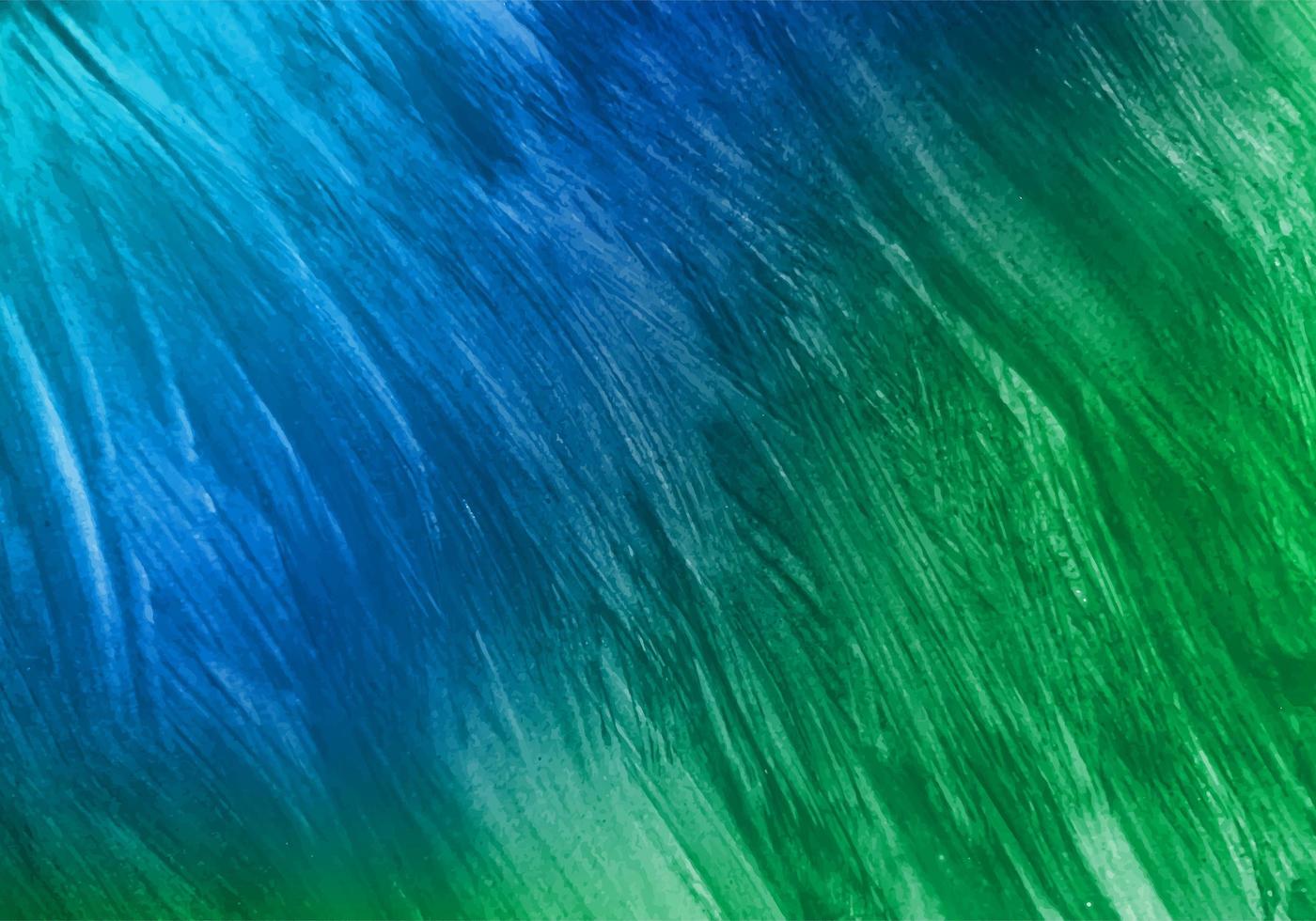 Modern colorful blue green watercolor texture  vector