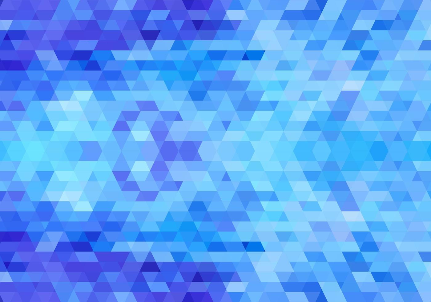 Modern blue gradient geometric tile shapes vector