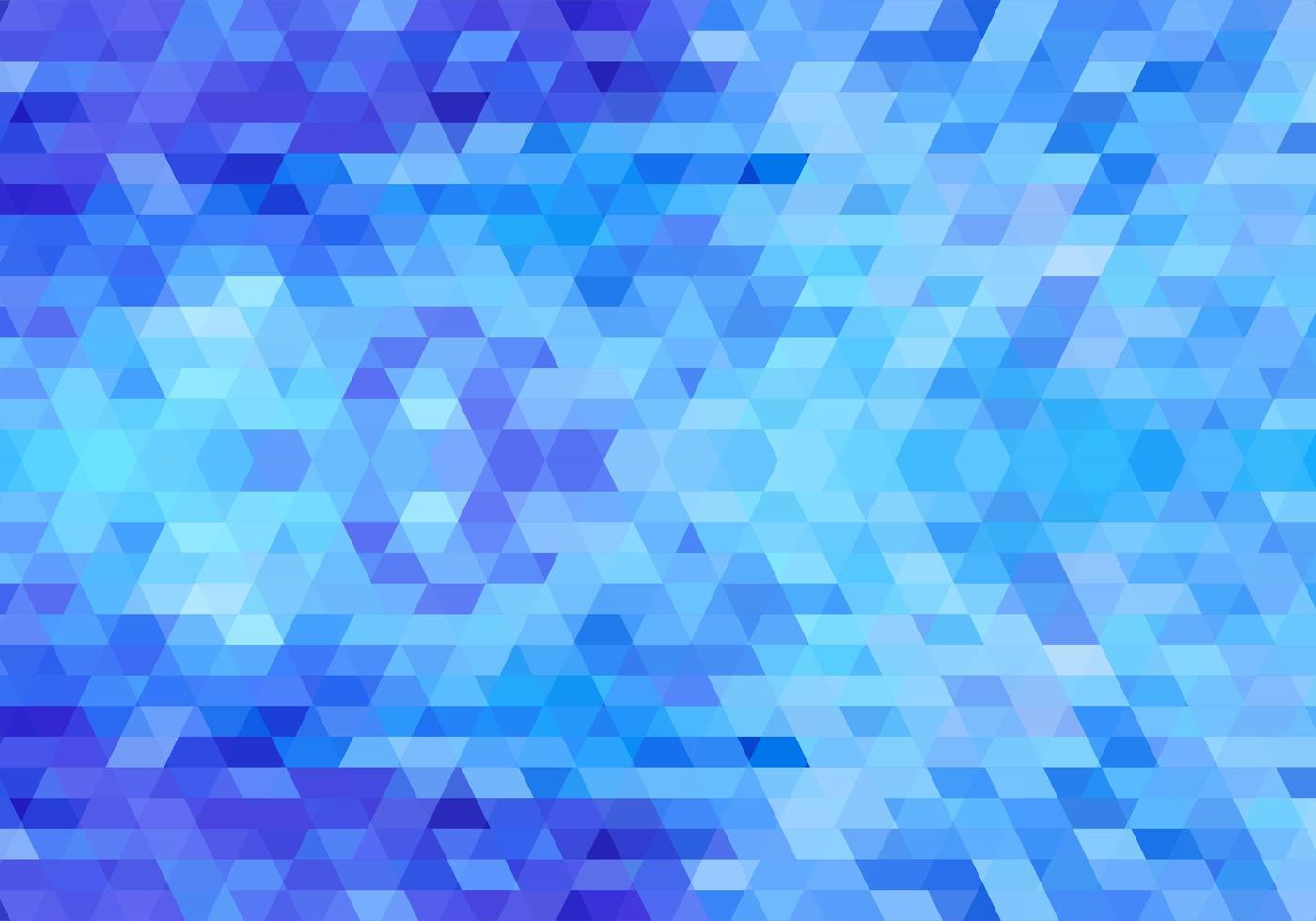 Modern blue gradient geometric tile shapes vector