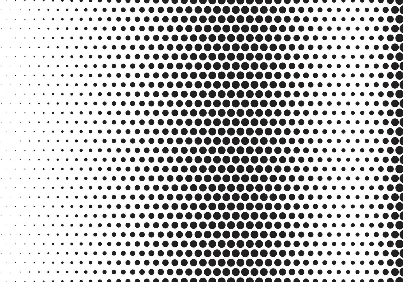 Modern black halftone pattern background vector
