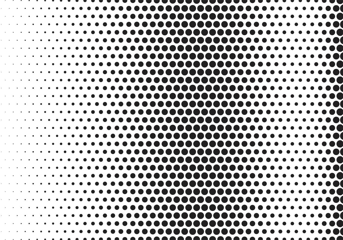 Modern black halftone pattern background vector