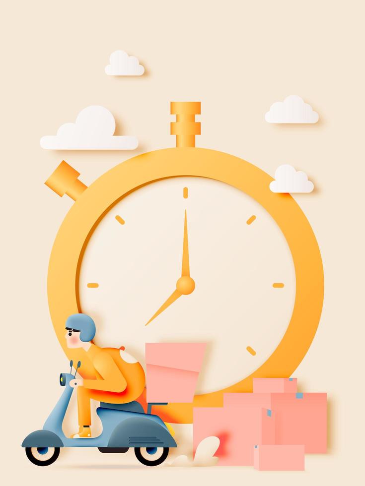 Fast Delivery Design vector