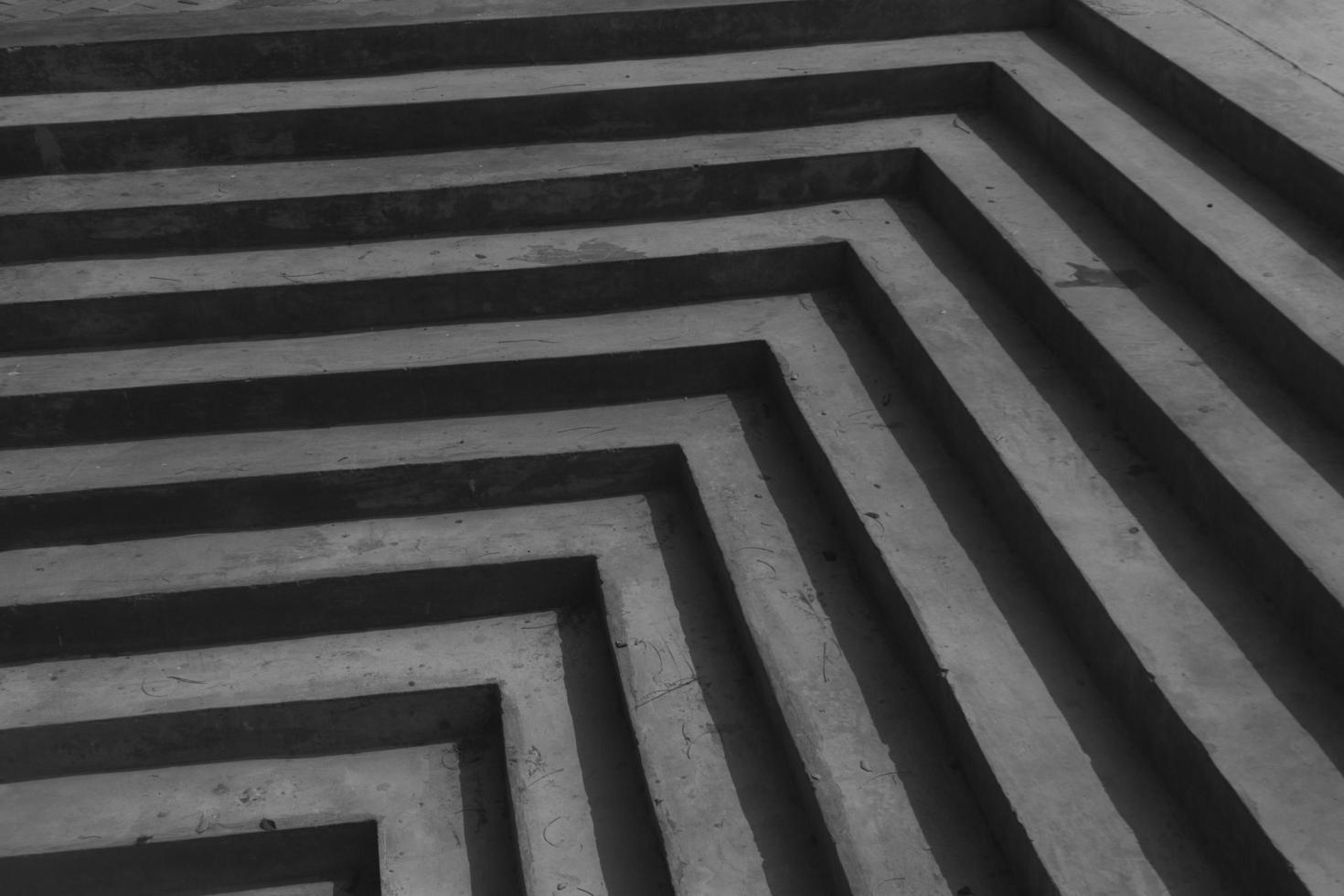 Black and white staircase photo