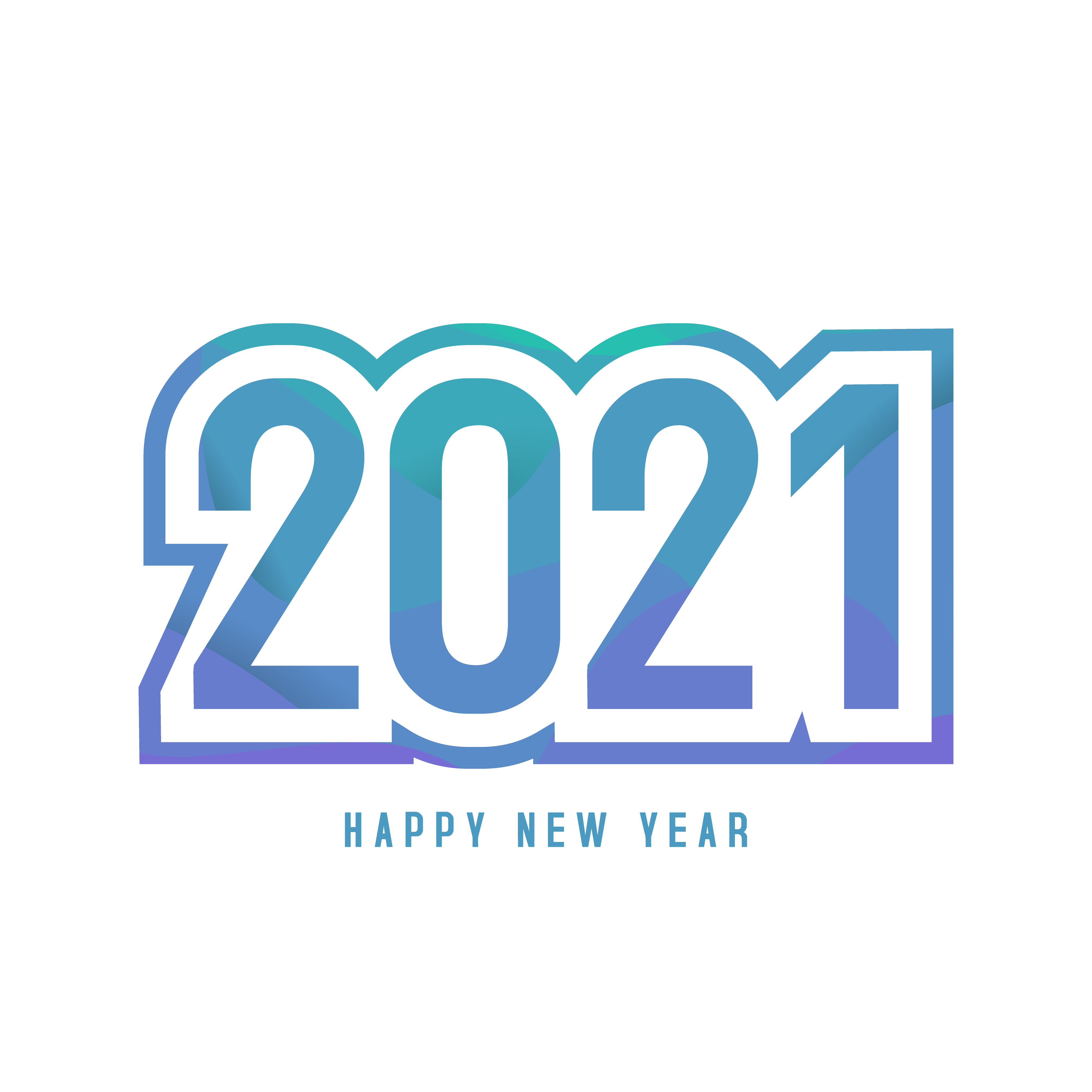 2021年Happy New Year貼圖 免費下載 | 天天瘋後製