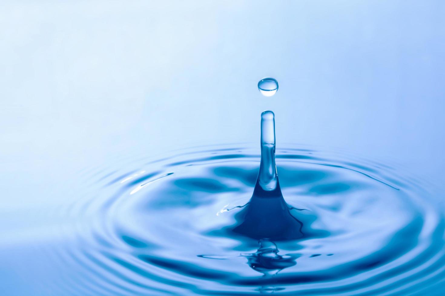 Water Droplet Impact Stock Photo Water Droplet Impact Stock Photo