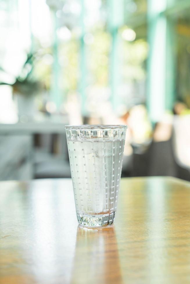 vaso de agua foto