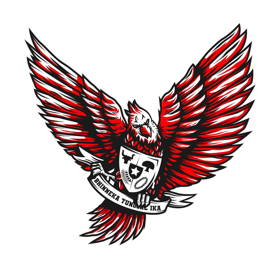 Garuda Pancasila Indonesia vector
