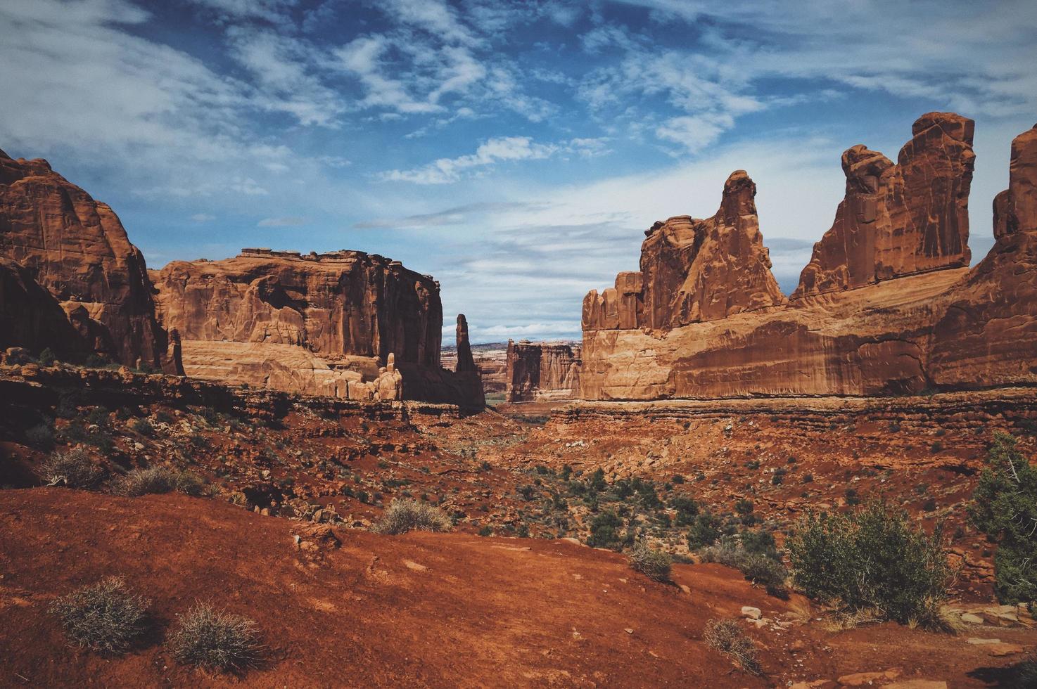 Large rock formations photo