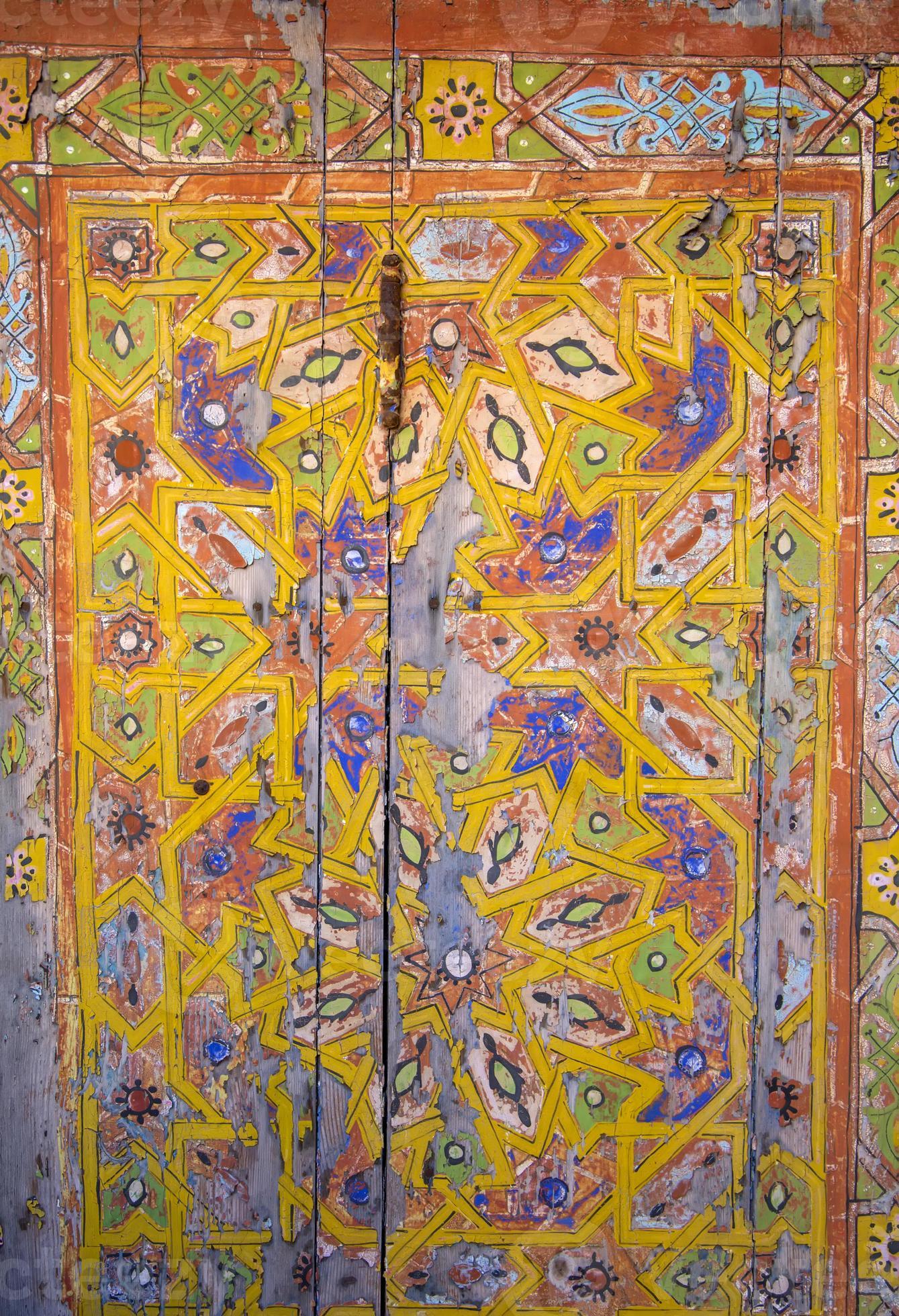 Old moroccan door 1243936 Stock Photo at Vecteezy
