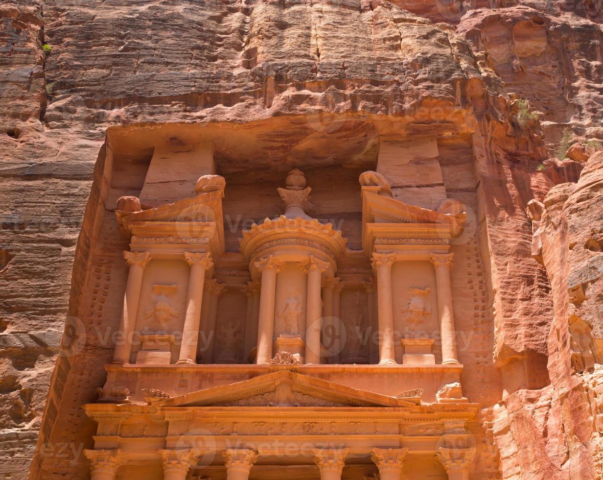 Al Khazneh in Petra, Jordan photo