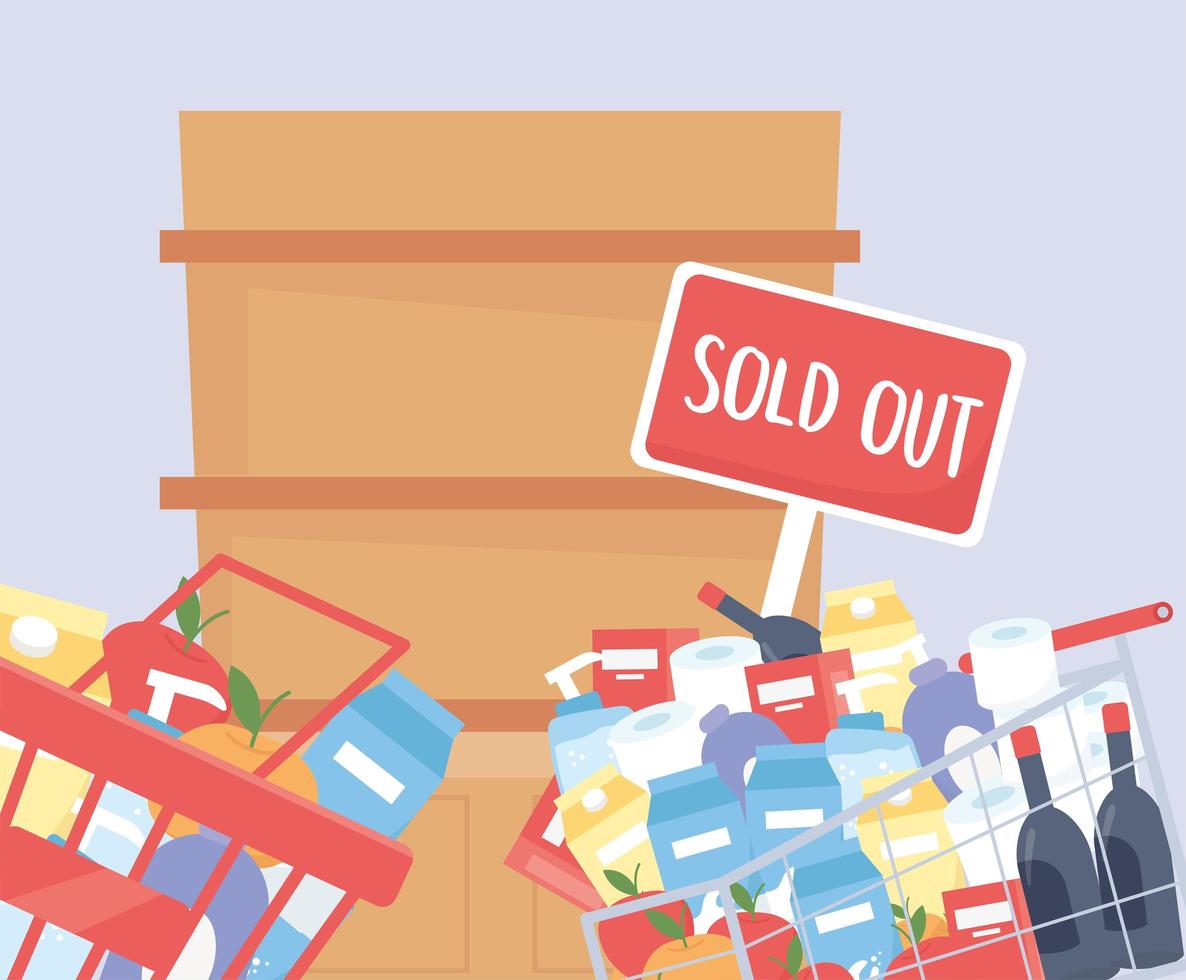 Basket And Shopping Cart Filled With Products And Empty Shelf Download Free Vectors Clipart Graphics Vector Art New users enjoy 60% off. https www vecteezy com vector art 1252026 basket and shopping cart filled with products and empty shelf