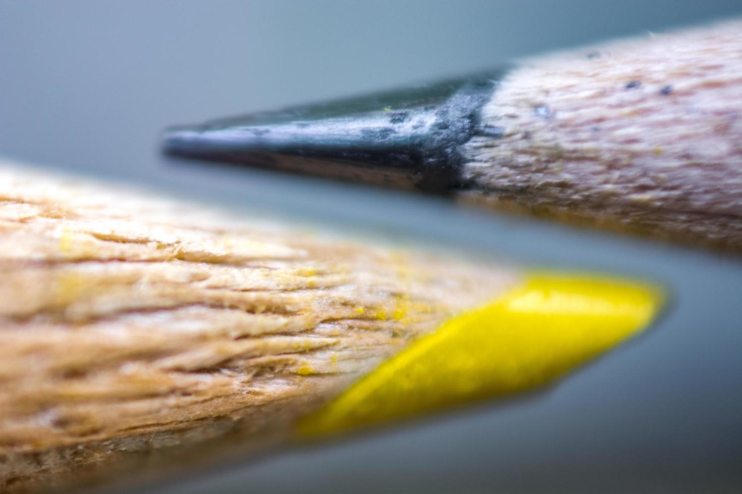 Macro photography of pencils photo