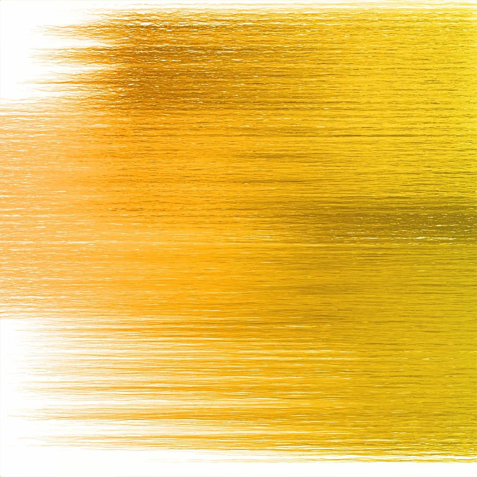 Fondo de textura de pincel de pintura de oro abstracto vector