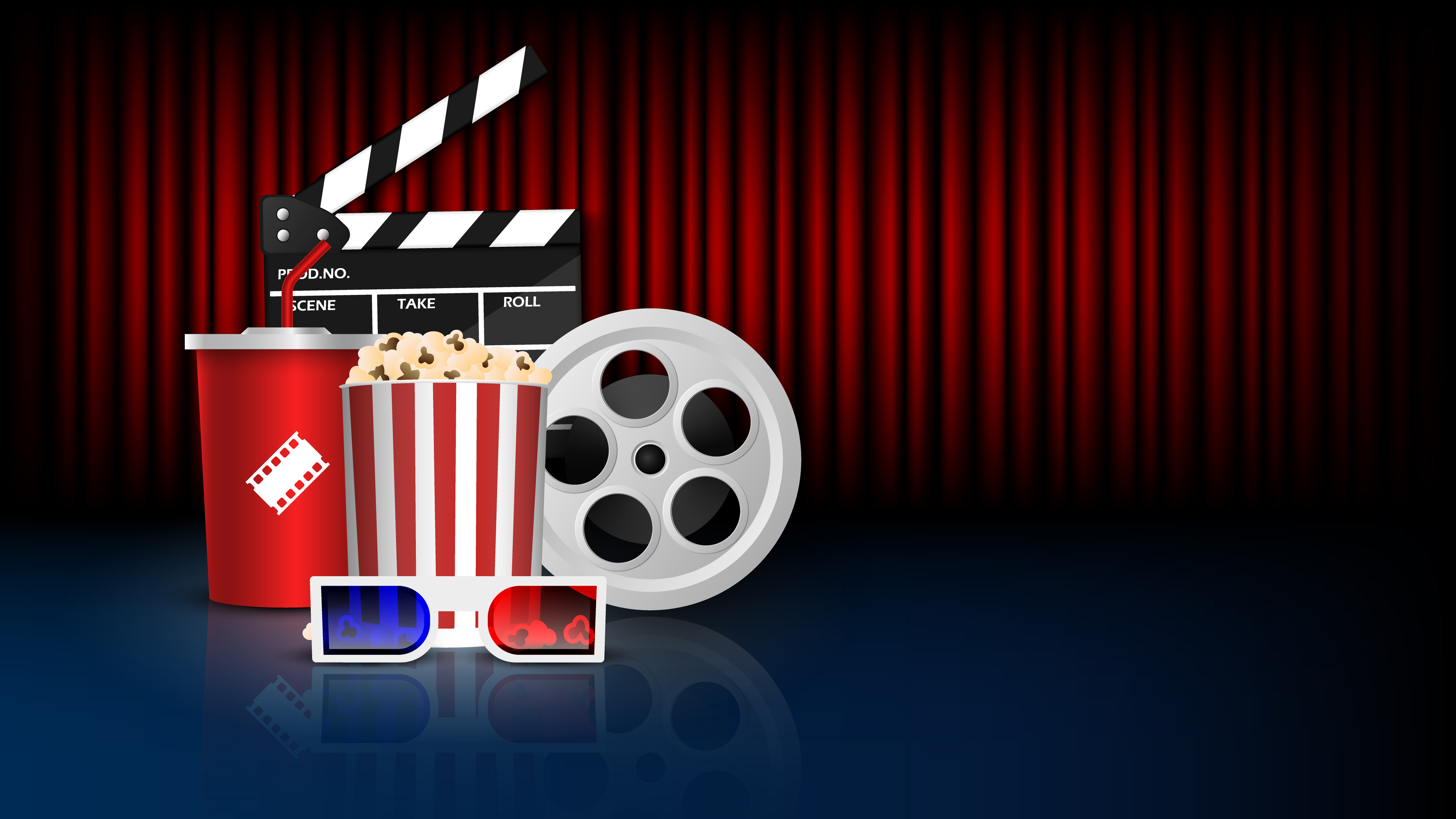 Cinema Background Vector Art, Icons, and Graphics for Free Download