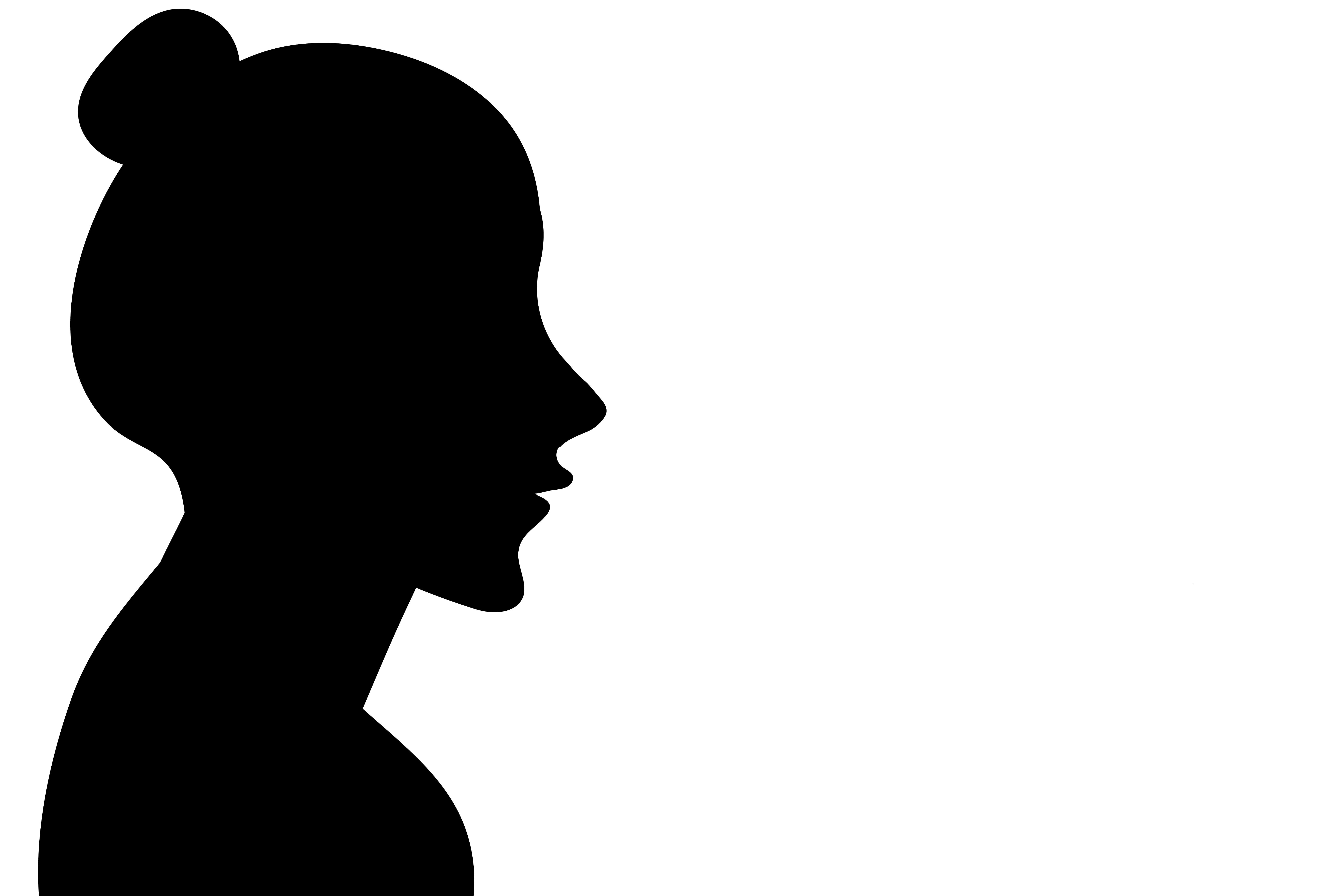 Side Profile Silhouette Vector Art, Icons, and Graphics for Free Download