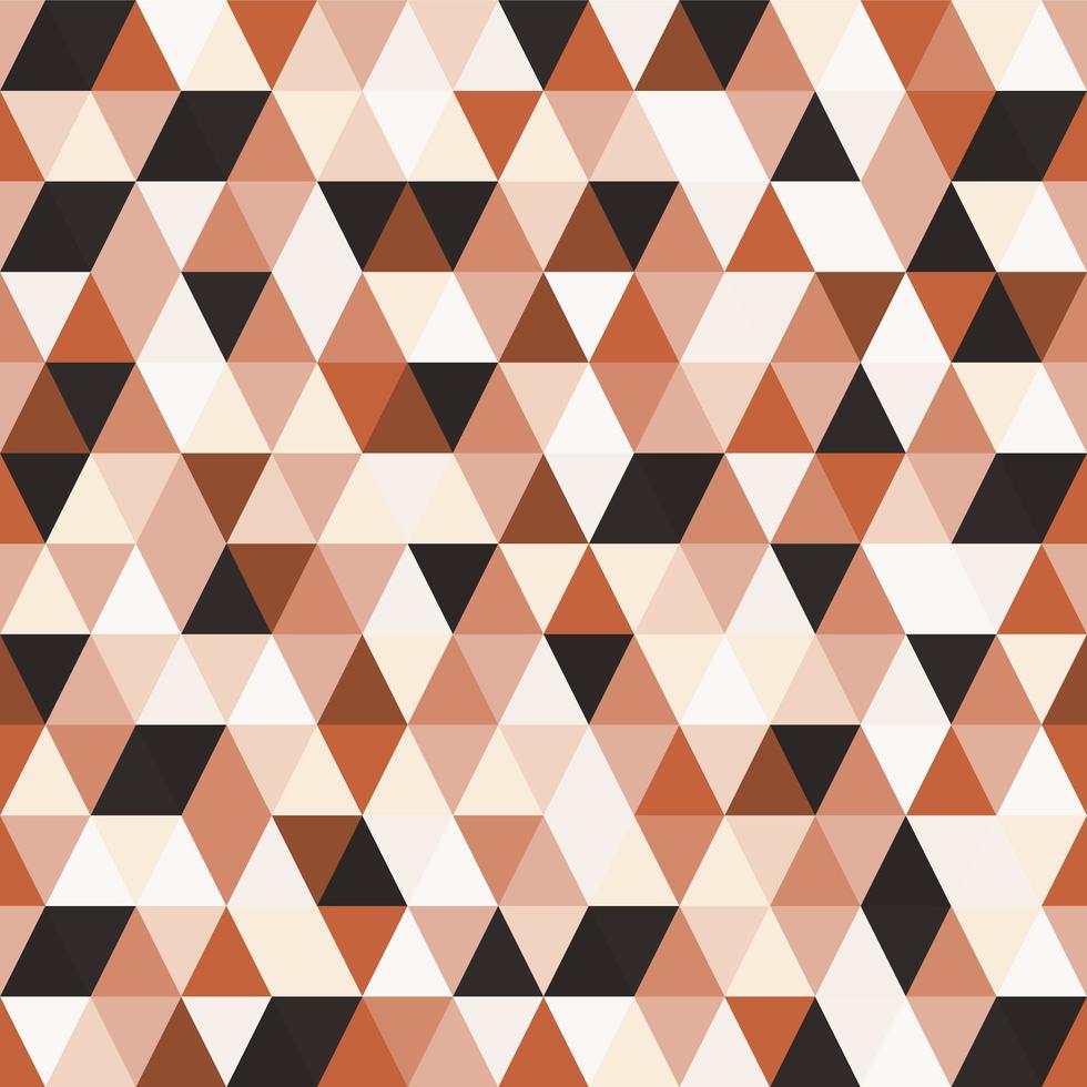 mosaico geométrico triángulo de patrones sin fisuras vector