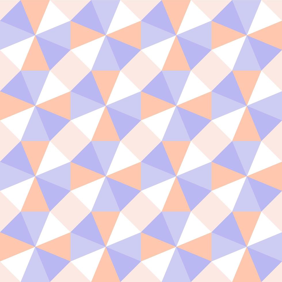 Seamless Pastel Triangle Optical Geometry Pattern vector