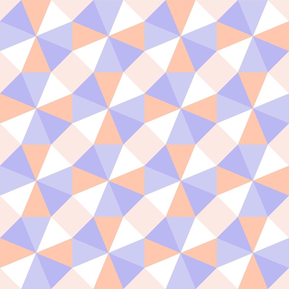 Seamless Pastel Triangle Optical Geometry Pattern vector