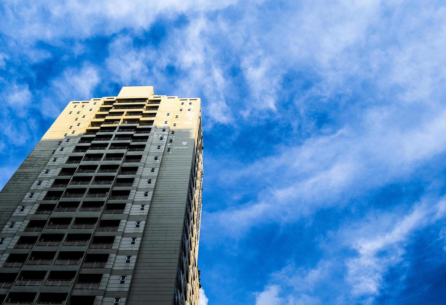 Low angle view of building photo