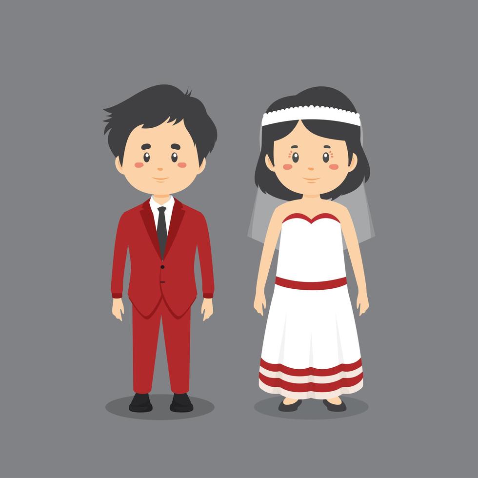 Couple Getting Married  vector