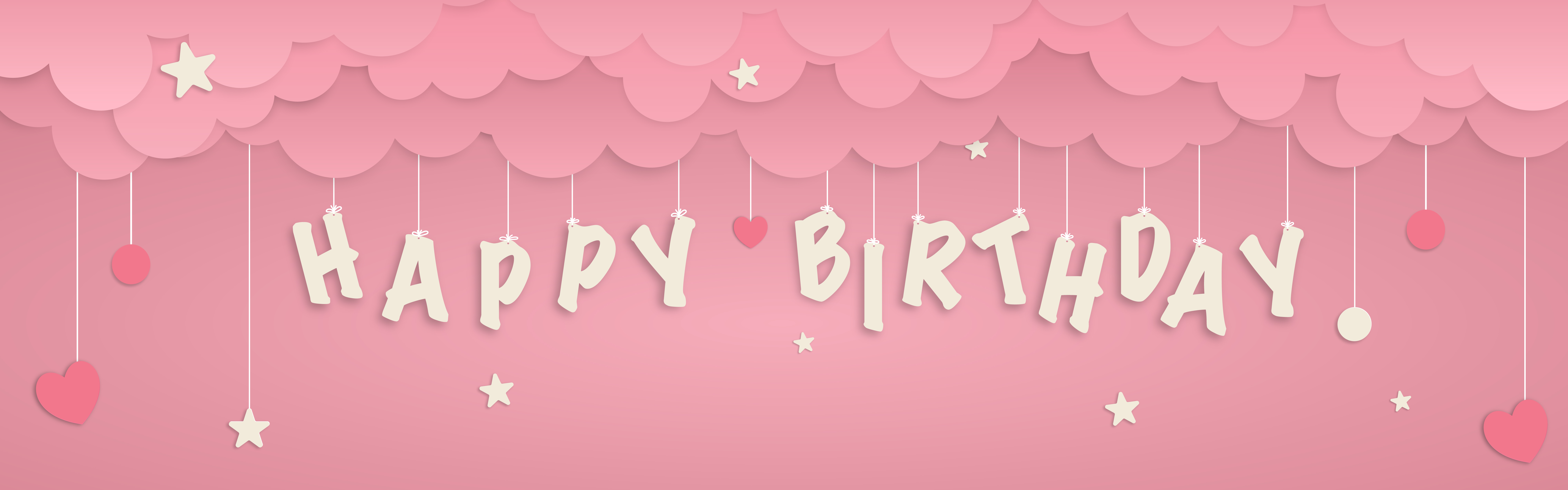 Pink Birthday Vector Art, Icons, and Graphics for Free Download