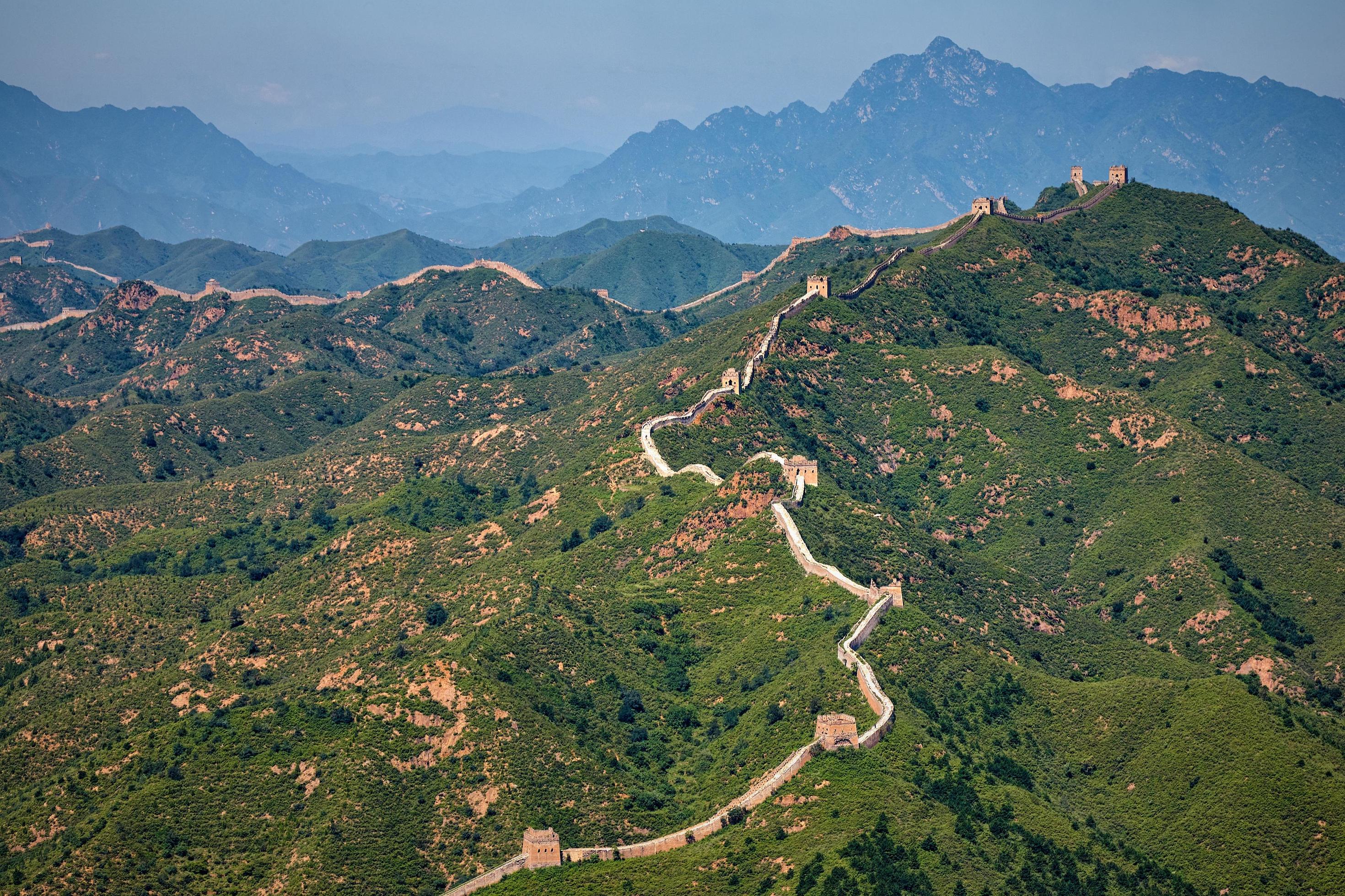 Aerial view great wall china hi-res stock photography and images - Page 3 -  Alamy