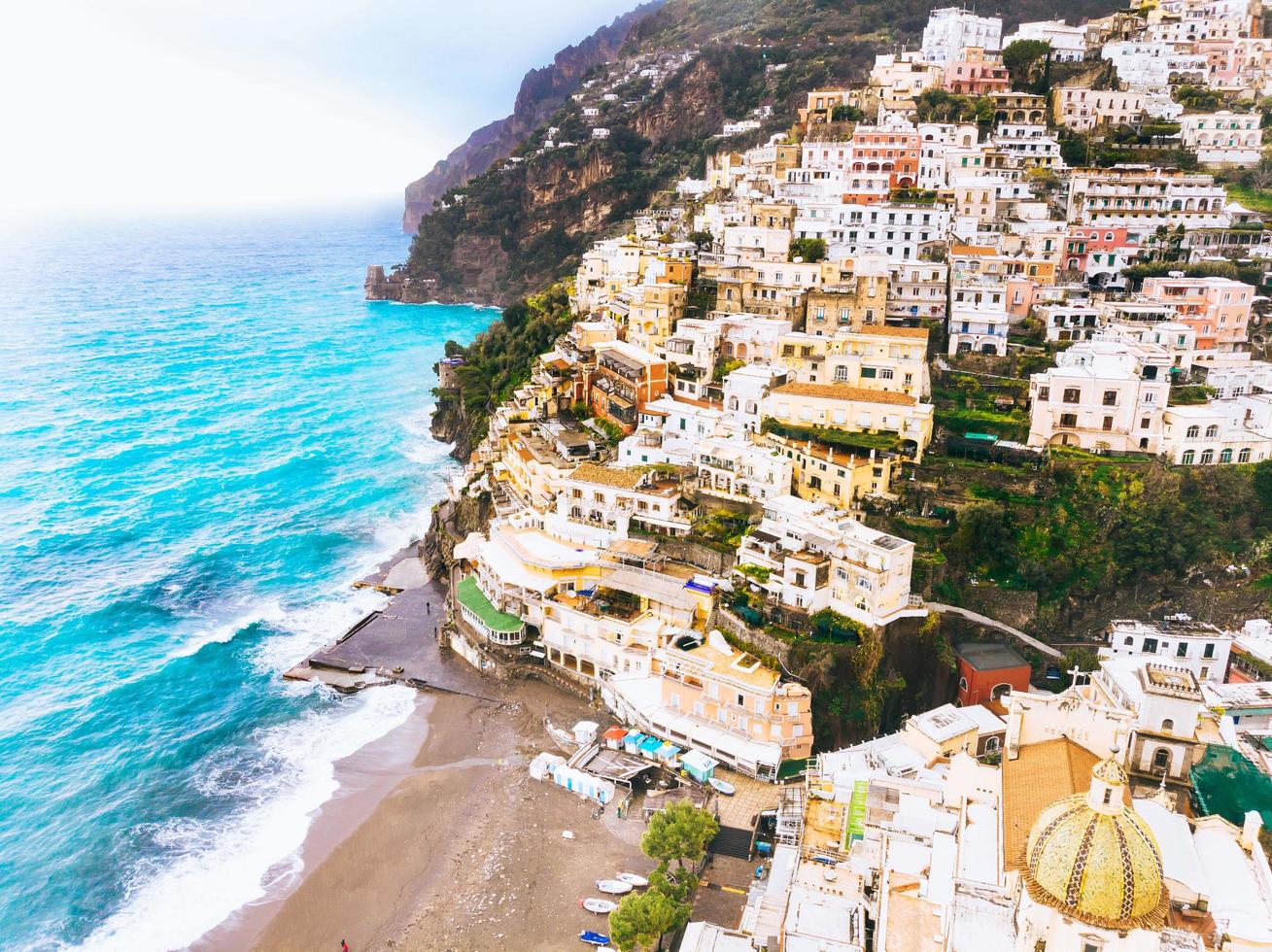 Seaside village of Cinque Terre in Italy photo
