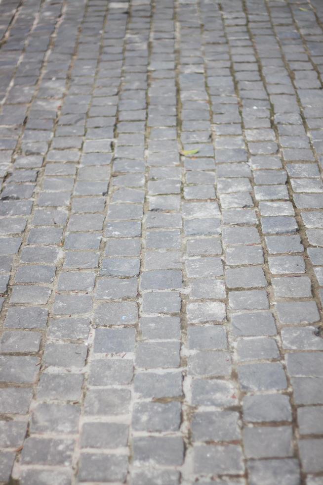 Gray cobblestone walkway photo
