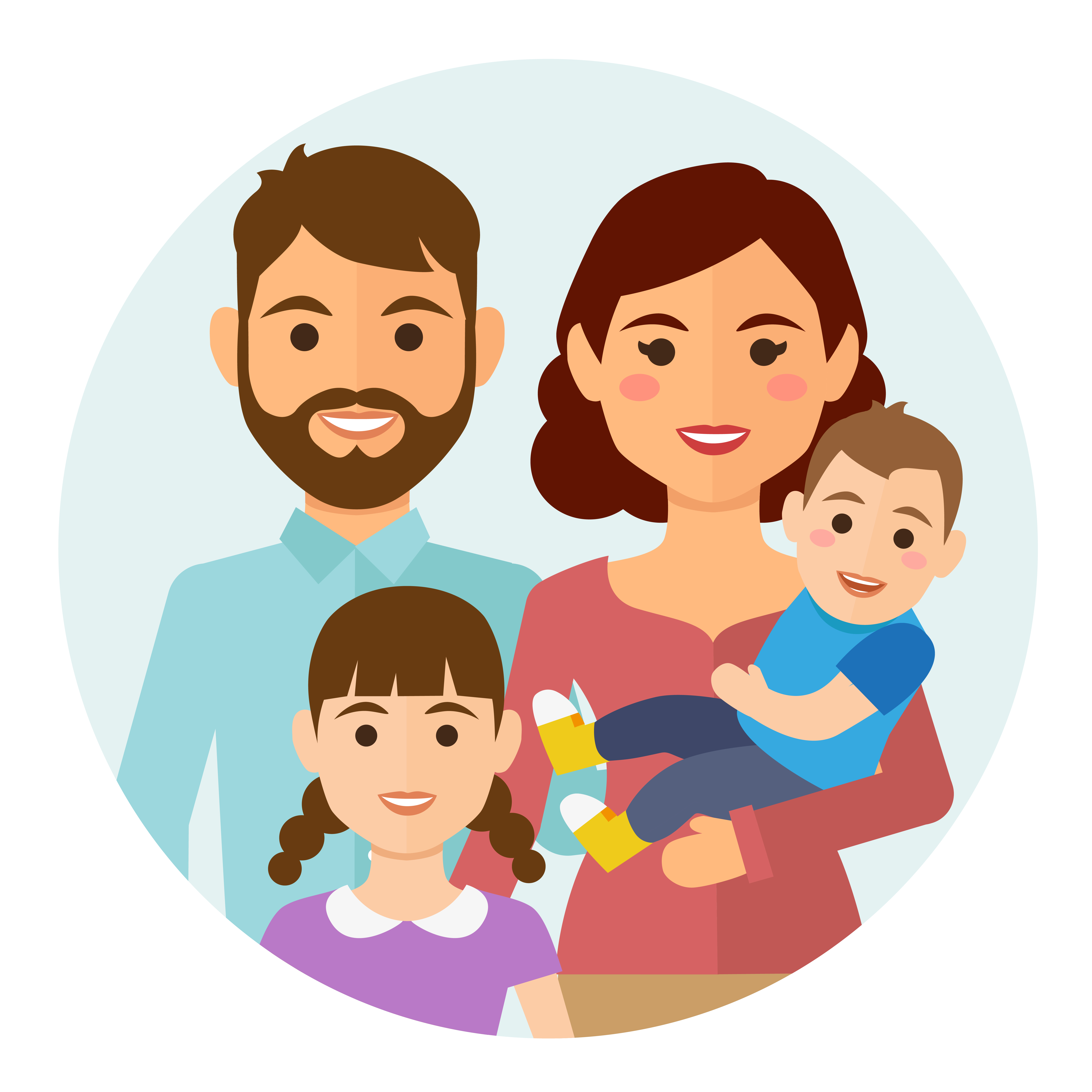Картинка родители и дети
