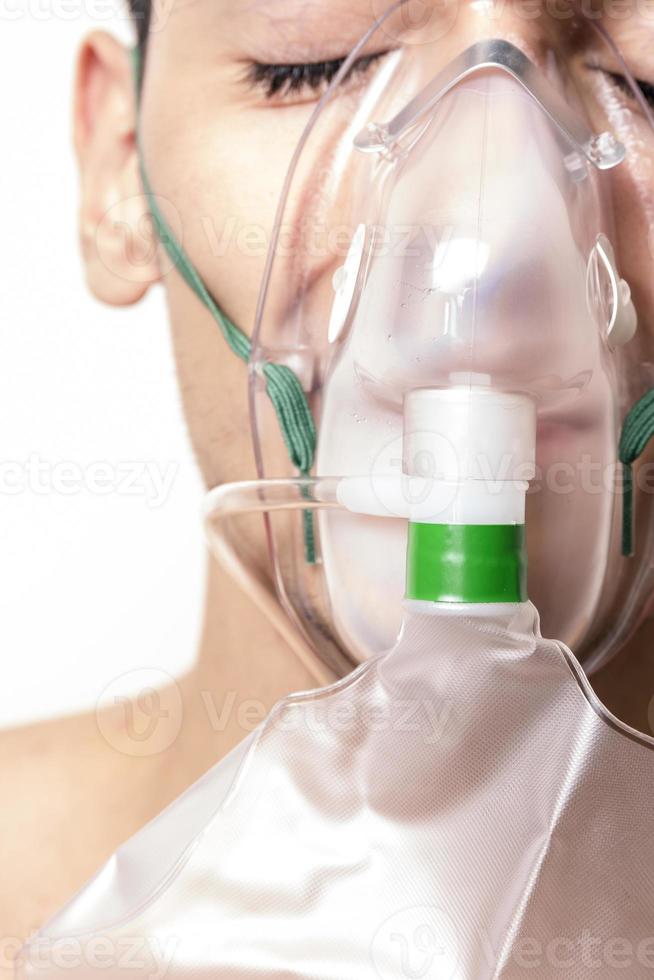 mascara de oxigeno foto