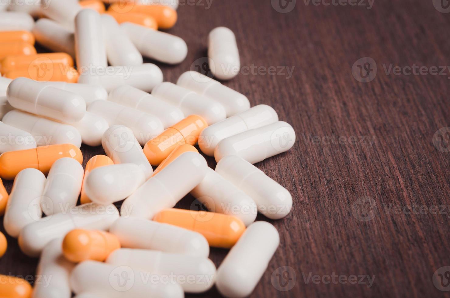 pile of pills capsule photo