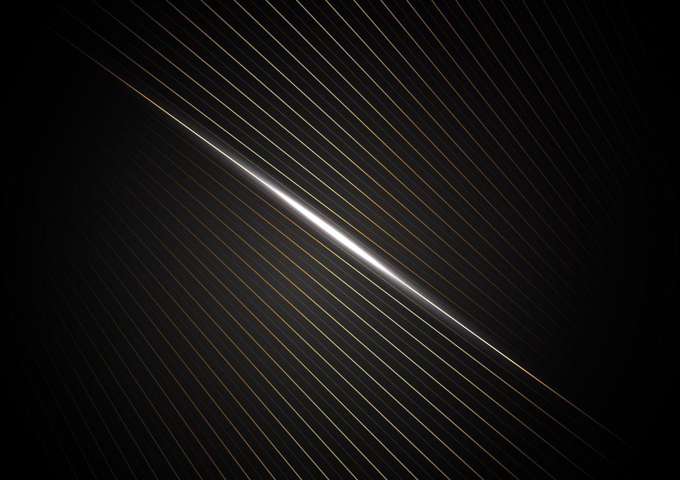 Light gold lines in motion black background 1263434 Vector Art at Vecteezy