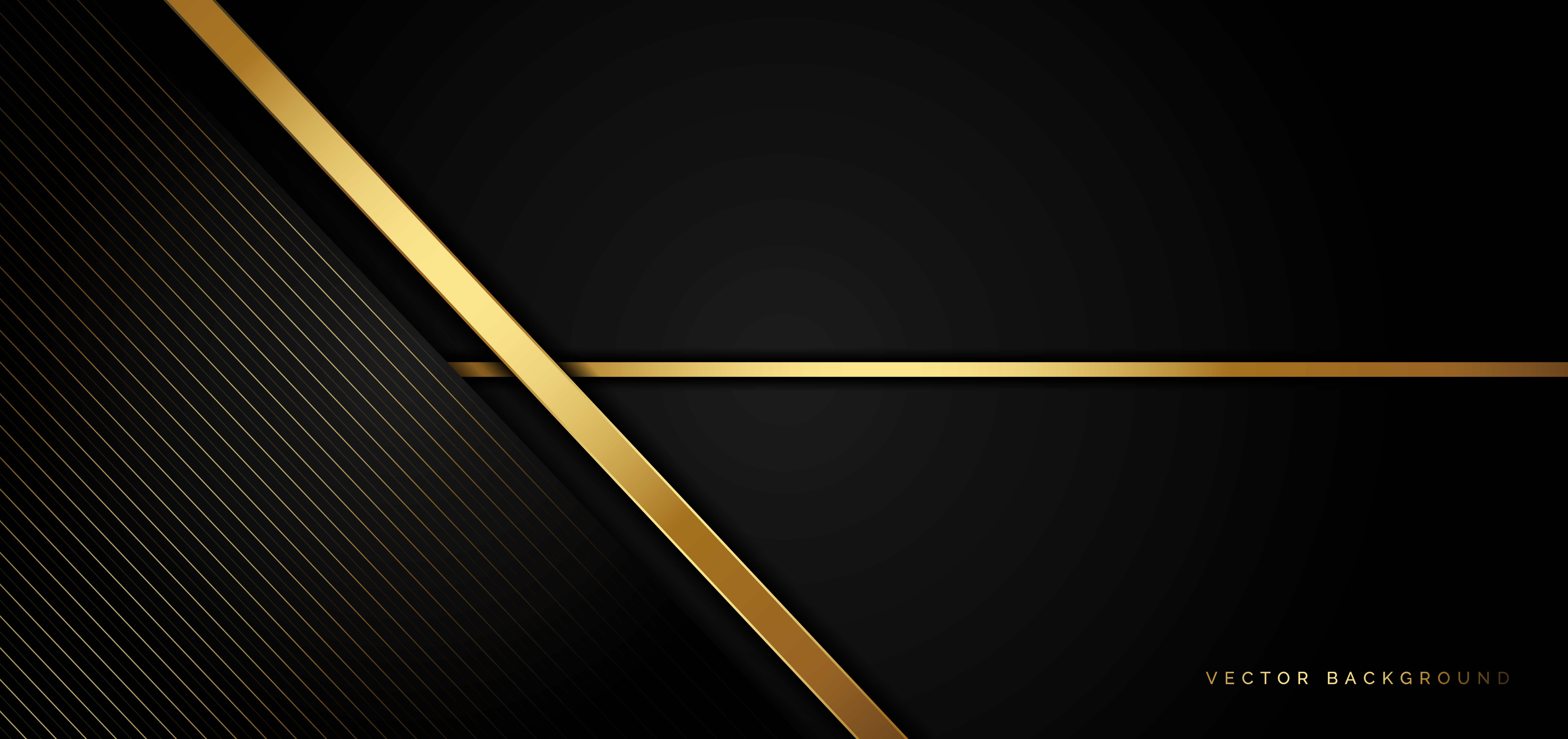 Black business background with golden stripes in a luxury style 1263453