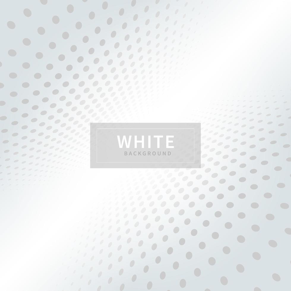 White dot perspective pattern background vector