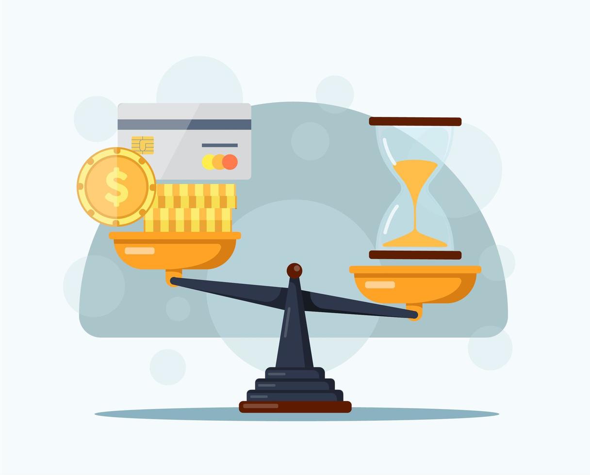 Time and money vector