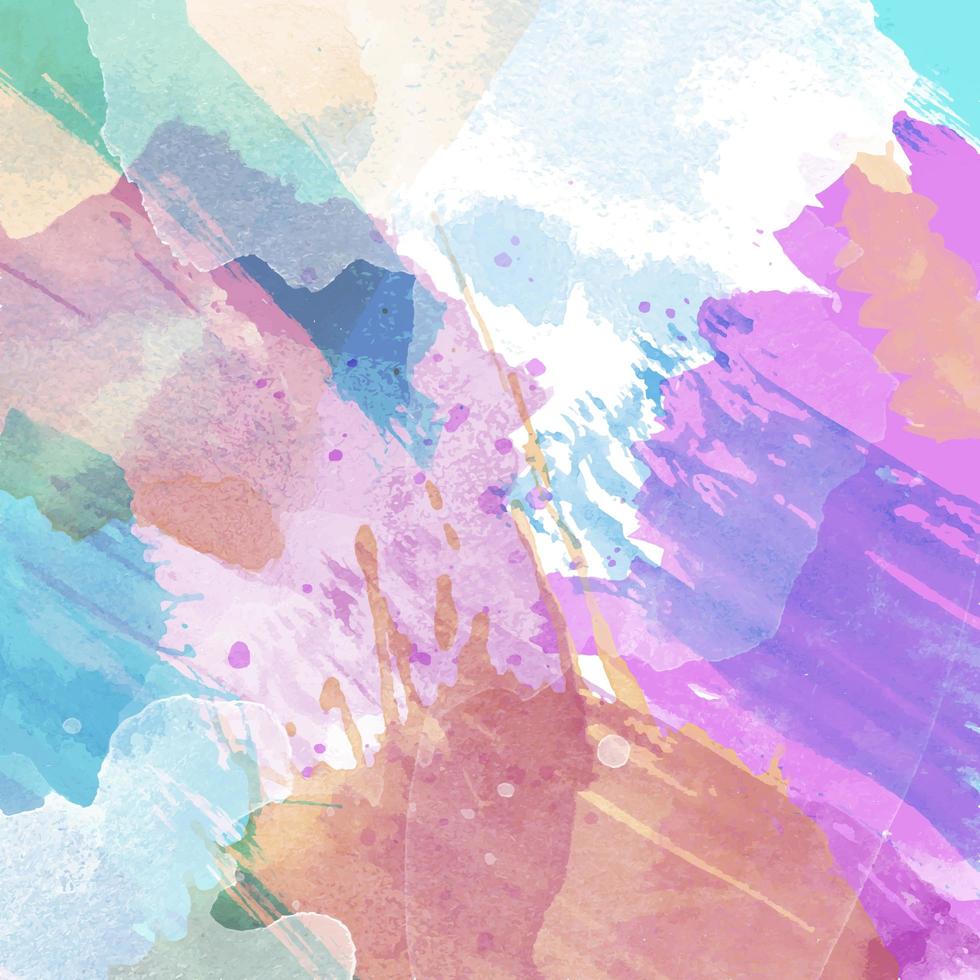 Background with a watercolor texture vector