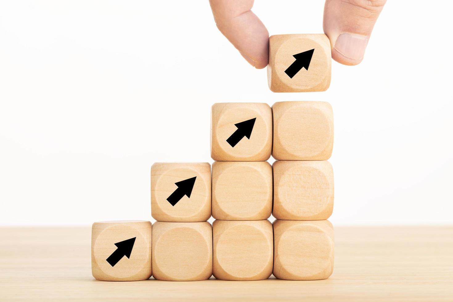 concepto de proceso de crecimiento empresarial foto
