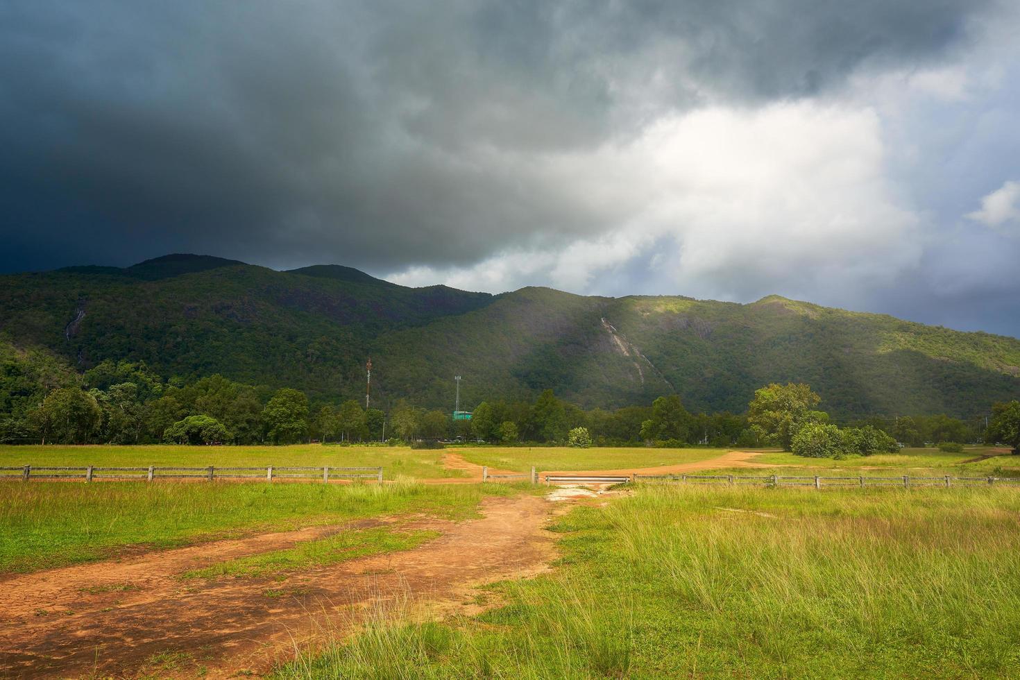 Green hill in Ranong  photo