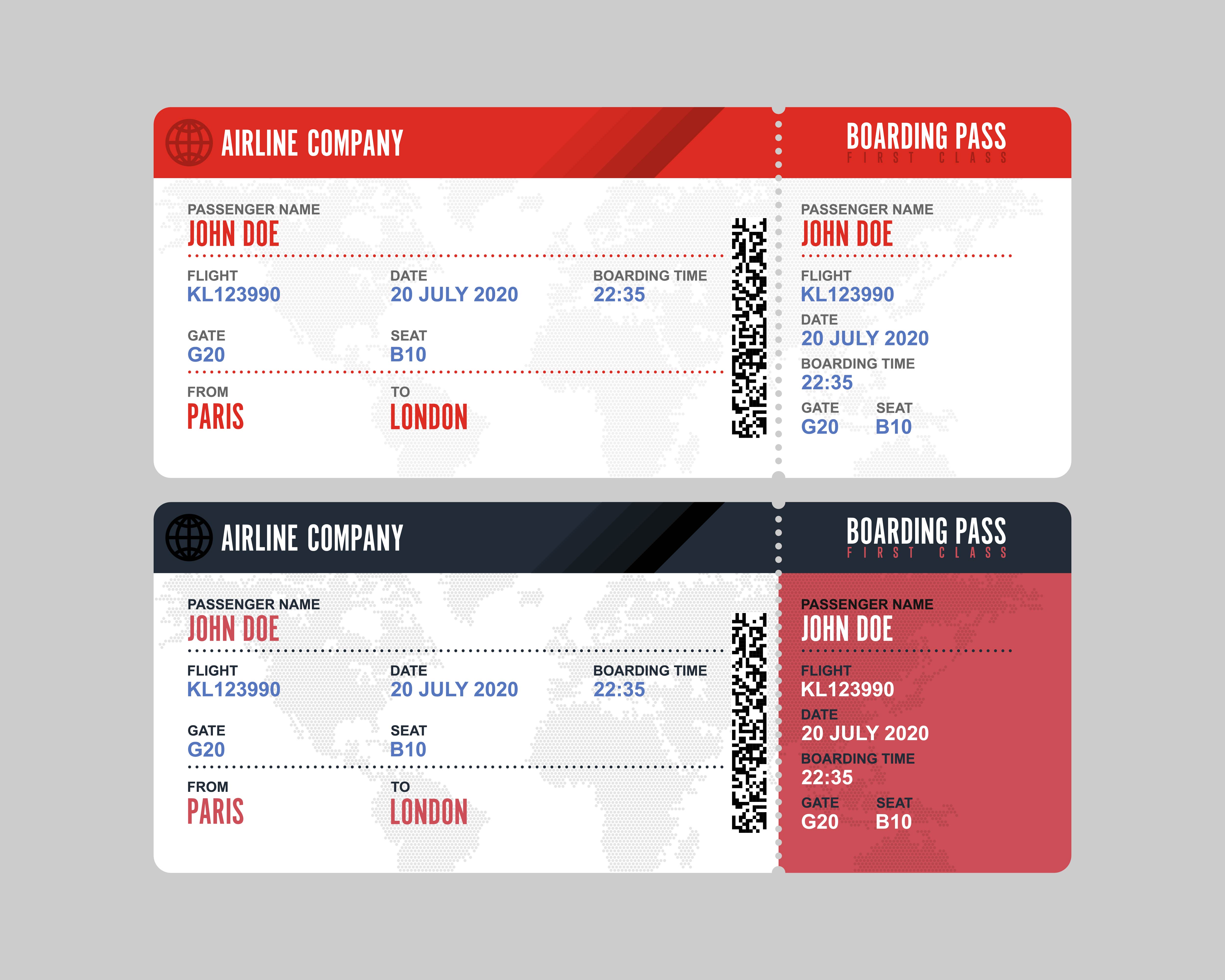 Ticket Template Png