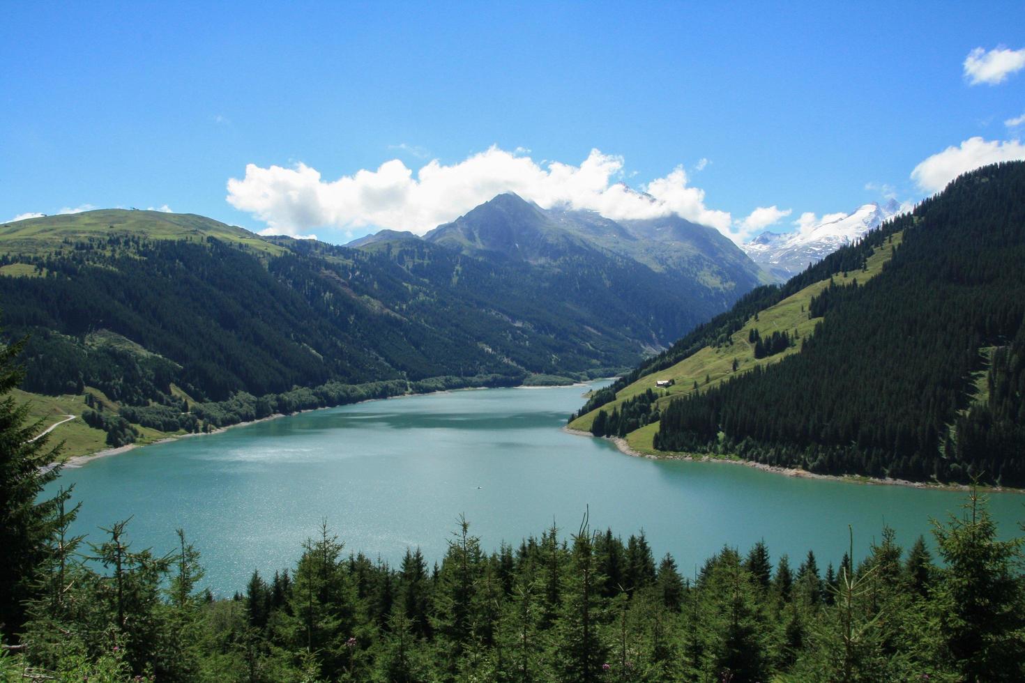 Lake in Austria photo